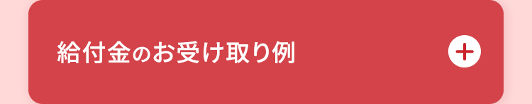 給付金のお受け取り例
+